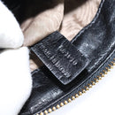 Chloe Hand Bag Leather 2way Black Gold Auth BA7369-12