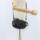 Chloe Hand Bag Leather 2way Black Gold Auth BA7369-23