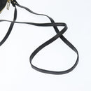 Chloe Hand Bag Leather 2way Black Gold Auth BA7369-8