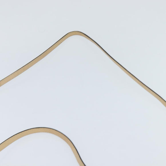 Chloe Hand Bag Leather 2way Beige Gold Auth BA7370