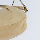 Chloe Hand Bag Leather 2way Beige Gold Auth BA7370-10
