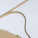 Chloe Hand Bag Leather 2way Beige Gold Auth BA7370-8