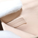 Chloe Shoulder Bag Leather Navy Gold Auth BA7371-12