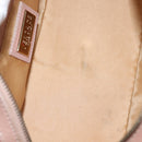 VERSACE Hand Bag Leather Pink Gold Auth BA7372-11