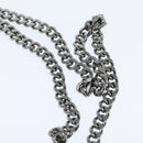 Stella MacCartney Chain Falabella Bag polyester Black Silver 391698 Auth BA7373-15