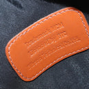 MCM Logogram Vicetos Hand Bag PVC Leather Brown Gold Auth BA7375-10