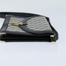 GUCCI GG Supreme Shoulder Bag PVC Navy Gold Auth BA7379-4