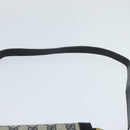GUCCI GG Supreme Shoulder Bag PVC Navy Gold Auth BA7379-14