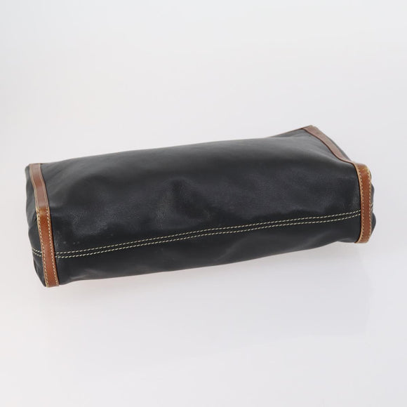 Gianni Versace PRADA Celine Bally Bag Leather 4 Set Black Brown Auth BA7384