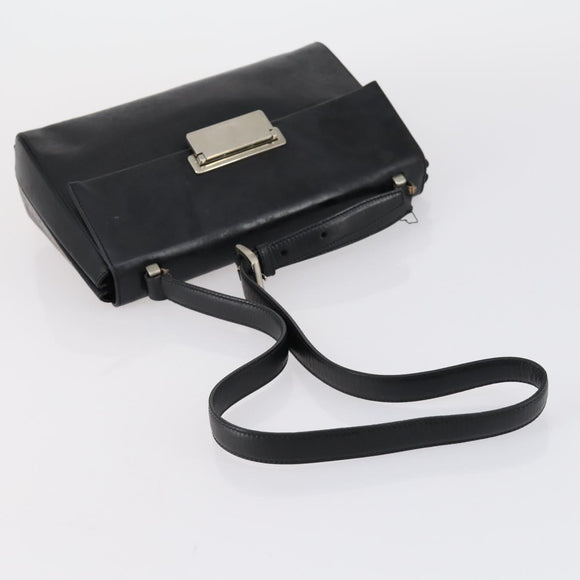 Gianni Versace PRADA Celine Bally Bag Leather 4 Set Black Brown Auth BA7384