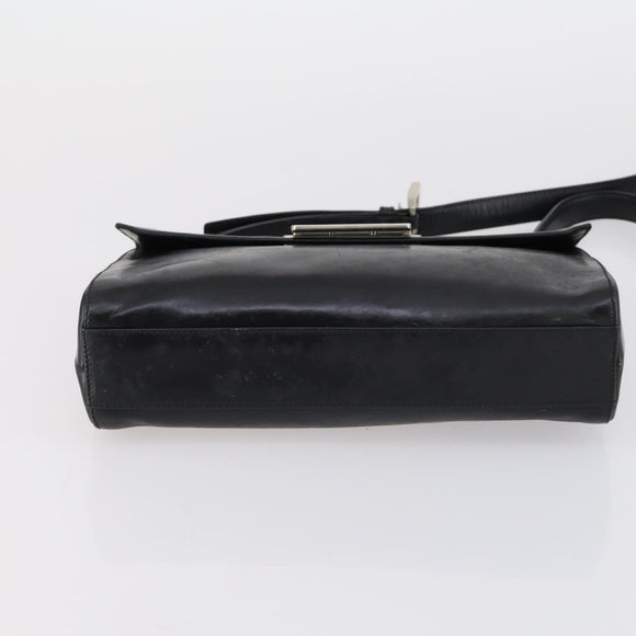 Gianni Versace PRADA Celine Bally Bag Leather 4 Set Black Brown Auth BA7384