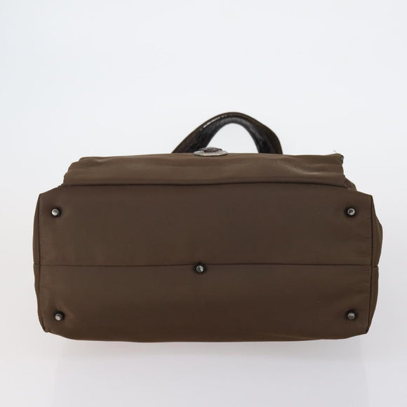 Gianni Versace PRADA Celine Bally Bag Leather 4 Set Black Brown Auth BA7384