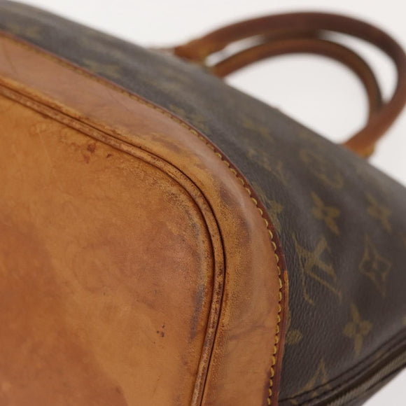 LOUIS VUITTON Monogram Alma Hand Bag M51130 LV Auth BA7387