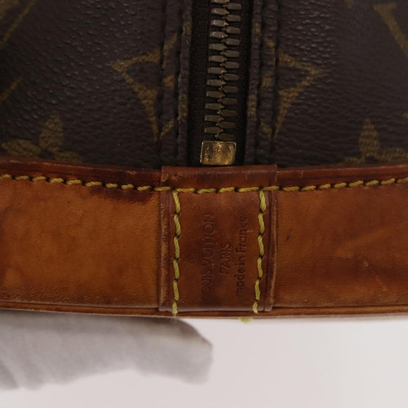 LOUIS VUITTON Monogram Alma Hand Bag M51130 LV Auth BA7387