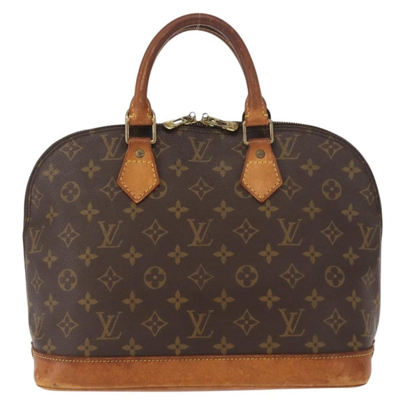 LOUIS VUITTON Monogram Alma Hand Bag M51130 LV Auth BA7387