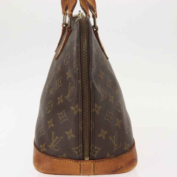 LOUIS VUITTON Monogram Alma Hand Bag M51130 LV Auth BA7387
