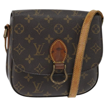 LOUIS VUITTON Monogram Saint Cloud MM Shoulder Bag M51243 LV Auth BA7389