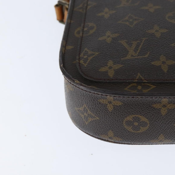 LOUIS VUITTON Monogram Saint Cloud MM Shoulder Bag M51243 LV Auth BA7389