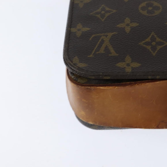 LOUIS VUITTON Monogram Cartouchiere MM Shoulder Bag M51253 LV Auth BA7391