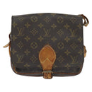 LOUIS VUITTON Monogram Cartouchiere MM Shoulder Bag M51253 LV Auth BA7391-2