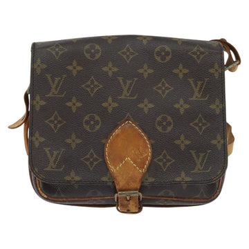 LOUIS VUITTON Monogram Cartouchiere MM Shoulder Bag M51253 LV Auth BA7391 - 0