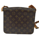 LOUIS VUITTON Monogram Cartouchiere MM Shoulder Bag M51253 LV Auth BA7391-3