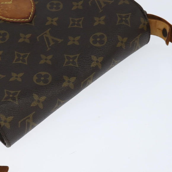 LOUIS VUITTON Monogram Cartouchiere MM Shoulder Bag M51253 LV Auth BA7391