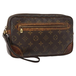 LOUIS VUITTON Monogram Marly Dragonne GM Clutch Bag M51825 LV Auth BA7392
