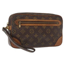 LOUIS VUITTON Monogram Marly Dragonne GM Clutch Bag M51825 LV Auth BA7393-1