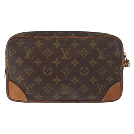 LOUIS VUITTON Monogram Marly Dragonne GM Clutch Bag M51825 LV Auth BA7393 - 0