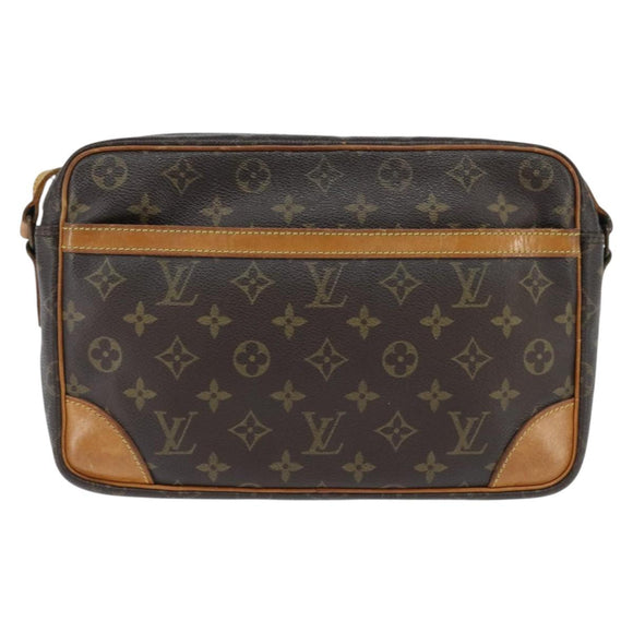 LOUIS VUITTON Monogram Trocadero 27 Shoulder Bag M51274 LV Auth BA7396