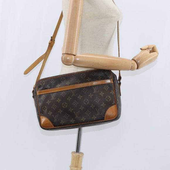 LOUIS VUITTON Monogram Trocadero 27 Shoulder Bag M51274 LV Auth BA7396