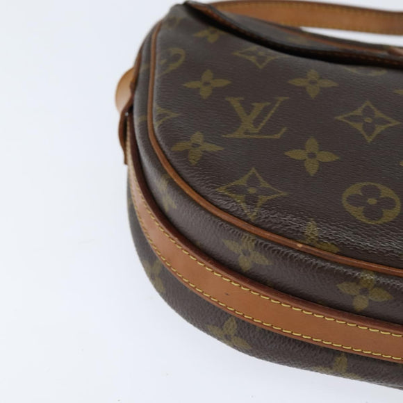 LOUIS VUITTON Monogram Jeune Fille MM Shoulder Bag Vintage M51226 LV Auth BA7398