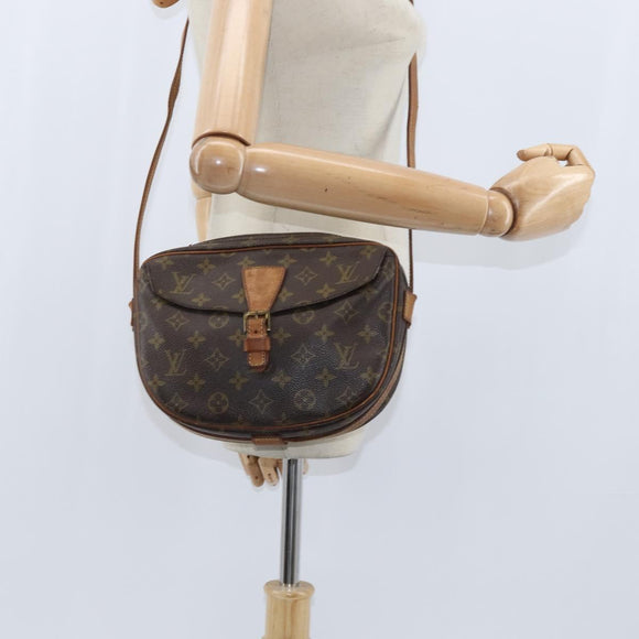 LOUIS VUITTON Monogram Jeune Fille MM Shoulder Bag Vintage M51226 LV Auth BA7398