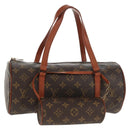 LOUIS VUITTON Monogram Papillon 30 Hand Bag M51385 LV Auth BA7399A-1
