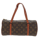 LOUIS VUITTON Monogram Papillon 30 Hand Bag M51385 LV Auth BA7399A-13
