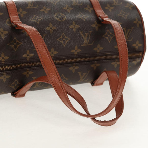 LOUIS VUITTON Monogram Papillon 30 Hand Bag M51385 LV Auth BA7399A