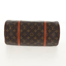 LOUIS VUITTON Monogram Papillon 30 Hand Bag M51385 LV Auth BA7399A-5