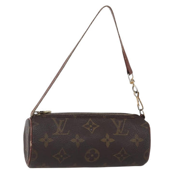 LOUIS VUITTON Monogram Papillon Pouch LV Auth BA7401
