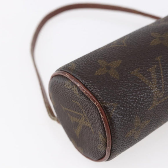 LOUIS VUITTON Monogram Papillon Pouch LV Auth BA7401