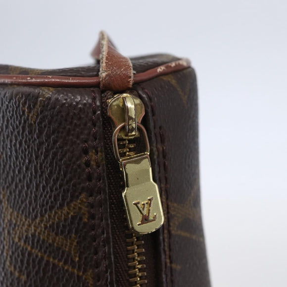 LOUIS VUITTON Monogram Papillon Pouch LV Auth BA7401