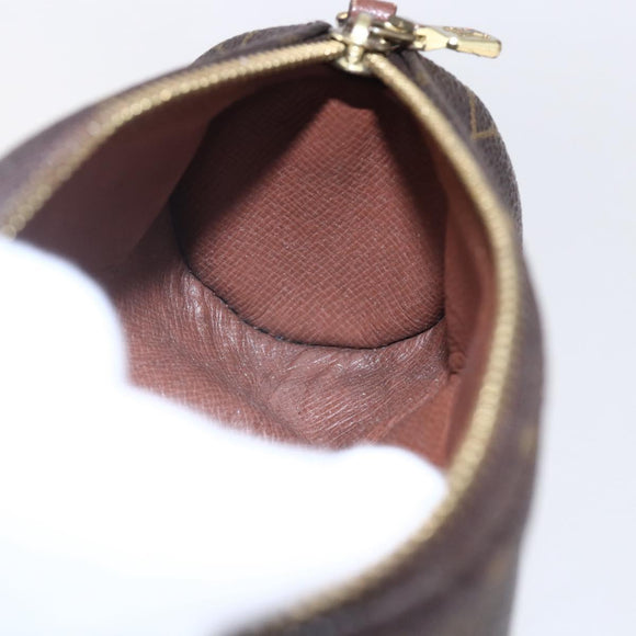 LOUIS VUITTON Monogram Papillon Pouch LV Auth BA7401