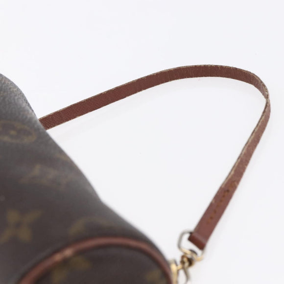 LOUIS VUITTON Monogram Papillon Pouch LV Auth BA7401