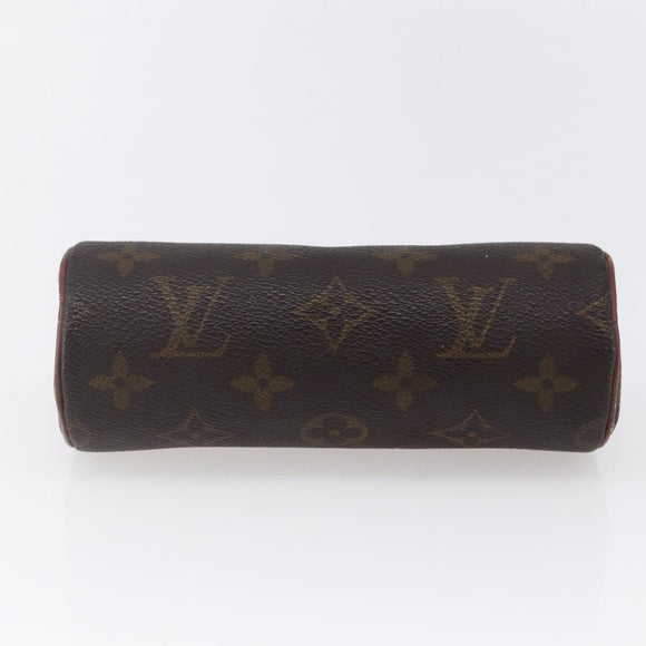LOUIS VUITTON Monogram Papillon Pouch LV Auth BA7401