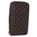 LOUIS VUITTON Monogram Organizer De Voyage Travel Case M60119 LV Auth BA7403-1