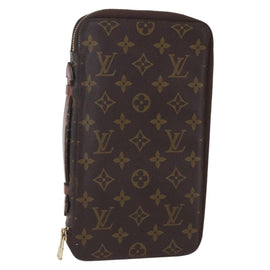 LOUIS VUITTON Monogram Organizer De Voyage Travel Case M60119 LV Auth BA7403