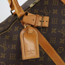 LOUIS VUITTON Monogram Keepall 55 Boston Bag M41424 LV Auth BA7412-19
