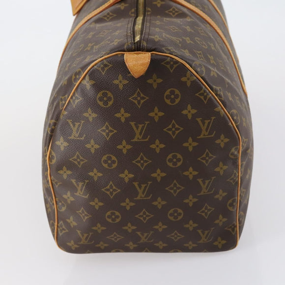 LOUIS VUITTON Monogram Keepall 55 Boston Bag M41424 LV Auth BA7412