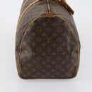 LOUIS VUITTON Monogram Keepall 55 Boston Bag M41424 LV Auth BA7412-5