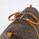 LOUIS VUITTON Monogram Keepall 55 Boston Bag M41424 LV Auth BA7412-6